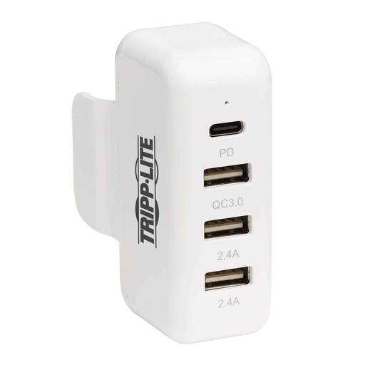 Tripp Lite by Eaton Portable Power Expansion Hub for Apple USB-C Power Adapter - 4 Ports (3 USB-A, 1 USB-C 45W) - 5 V DC/2.40 A, 12 V DC, 20 V DC Output