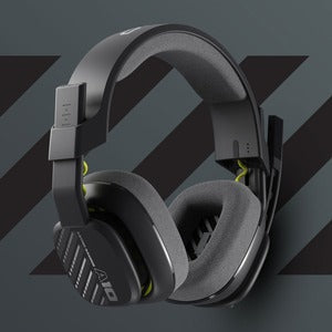 Astro gaming Logitech Astro A10 Headset - Stereo - Mini-phone (3.5mm) - Wired - 32 Ohm - 20 Hz - 20 kHz - Over-the-ear - Binaural - Ear-cup - Uni-directional Microphone - Black