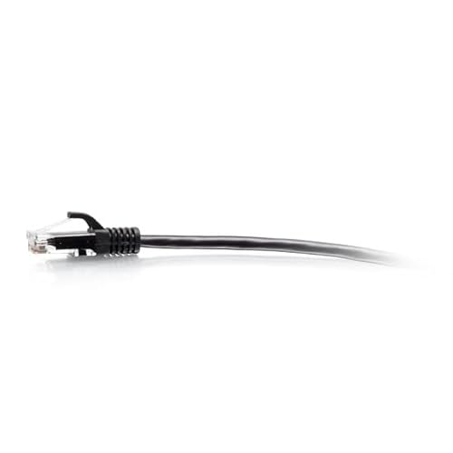 10ft (3m) Cat6a Snagless Unshielded (UTP) Slim Ethernet Network Patch Cable - Black 10FT Black - Dealtargets.ca