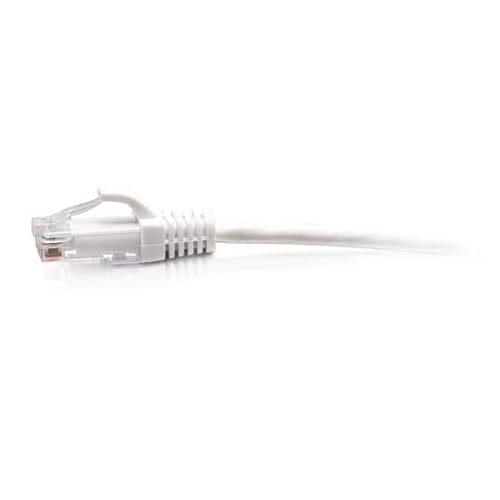 10ft (3m) Cat6a Snagless Unshielded (UTP) Slim Ethernet Network Patch Cable - White 10FT White - Dealtargets.ca