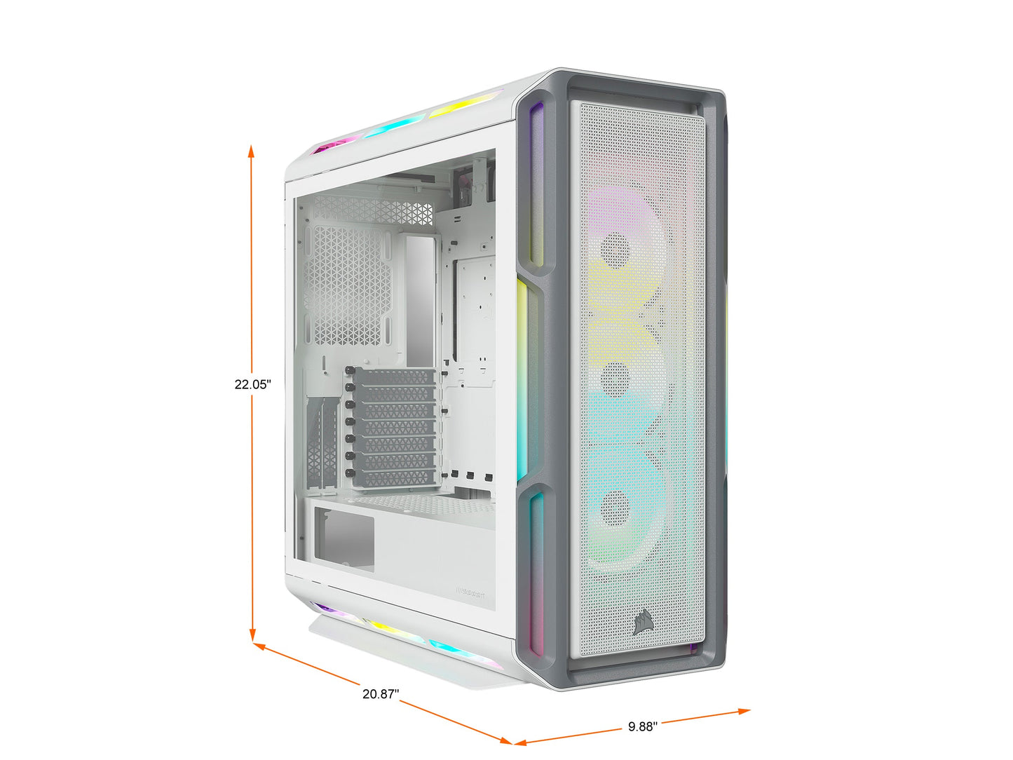 Corsair iCUE 5000T RGB CC-9011231-WW White Computer Case
