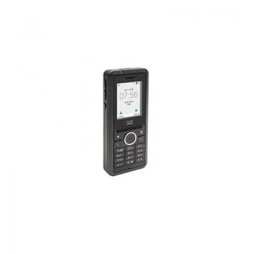 Cisco 6825 Handset - Cordless - DECT, Bluetooth - 250 Phone Book/Directory Memory - 2 x Total Number of Phone Lines - 2" Screen Size - Headset Port - 17 Hour Battery Talk Time - Wall Mountable - Charcoal