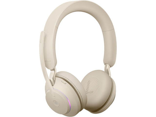 Jabra Evolve2 65 - USB-C UC Stereo Circumaural Headset - Beige
