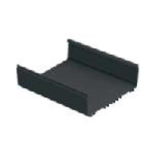 Panduit FiberRunner FR12X4BL6 Cable Raceway Base - 25.7" Diameter - Raceway - Black - 1 - 25.7" Diameter - 72" Length
