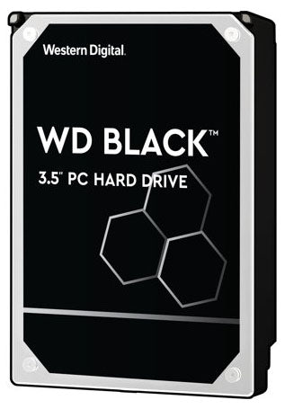 WD Black WD4006FZBX 4 TB Desktop Hard Drive - 3.5" External - SATA (SATA/600) - Conventional Magnetic Recording (CMR) Method - Black - Desktop PC, Gaming PC Device Supported - 7200rpm