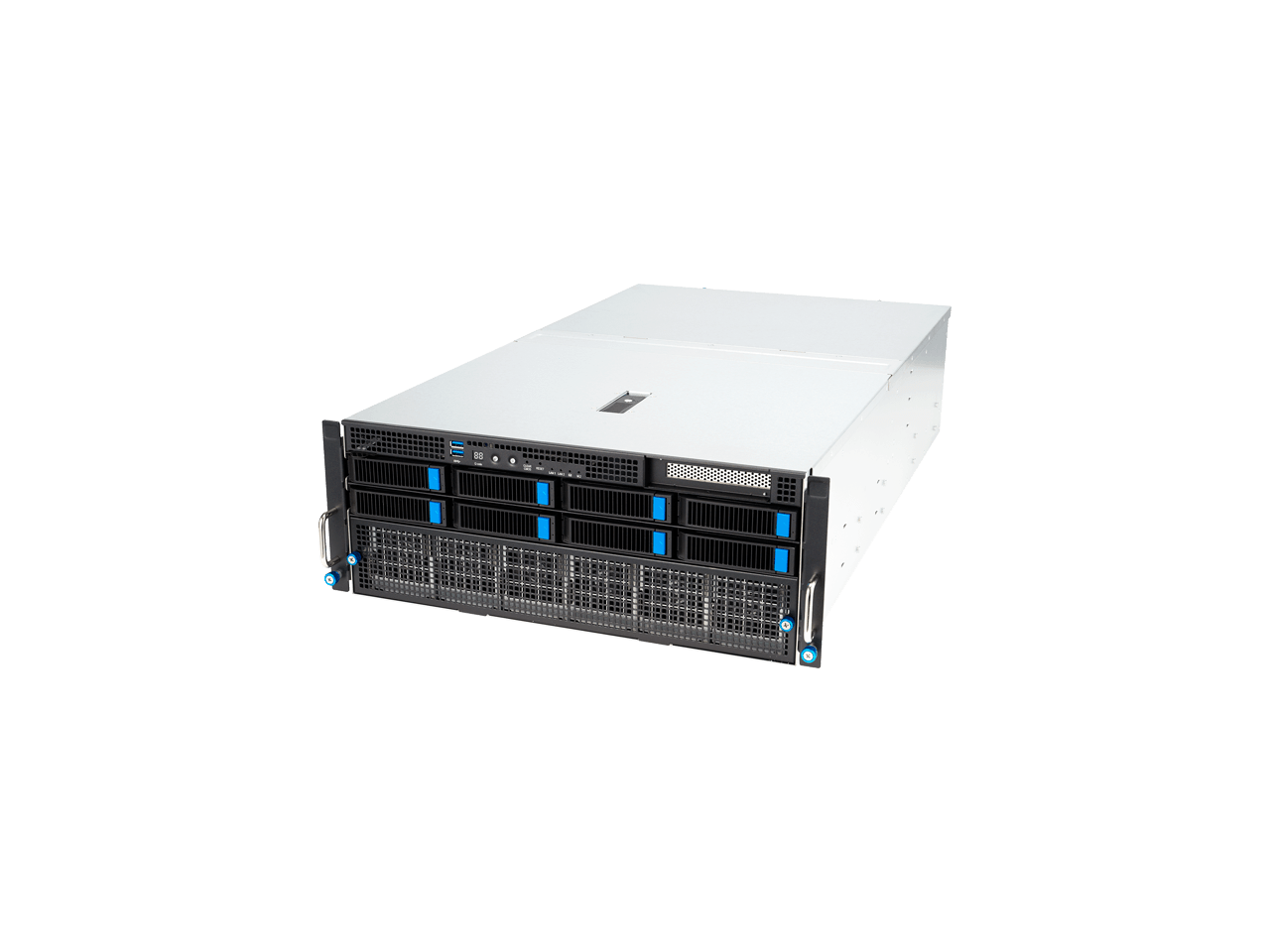 Asus ESC8000A-E12-26W10G 4U Rackmount Server Barebone Socket SP5 DDR5 4800/4400 RDIMM/ 3DS RDIMM