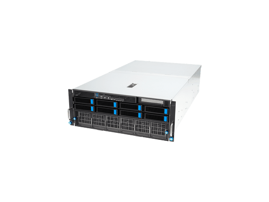 Asus ESC8000A-E12-26W10G 4U Rackmount Server Barebone Socket SP5 DDR5 4800/4400 RDIMM/ 3DS RDIMM