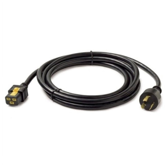 APC by Schneider Electric AP8752 Standard Power Cord - 120 V - Black - 9.84 ft Cord Length - NEMA L5-20P
