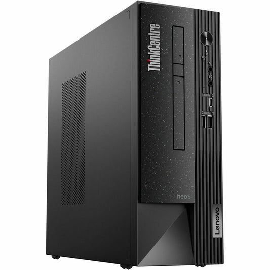 Lenovo ThinkCentre Neo 50s Gen 4 12JF0004US Desktop Computer - Intel Core I3 13th Gen I3-13100 - 8 GB - 256 GB SSD - Small Form Factor - Black - Intel B660 Chip - Windows 11 Pro - Intel UHD Graphics 730 DDR4 SDRAM - DVD-Writer - English Keyboard