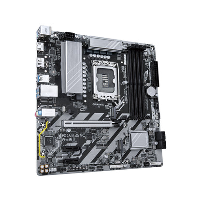 GIGABYTE B860M D3HP Intel Core Ultra (Series 2) LGA 1851 Motherboard, mATX, DDR5, 2x M.2, PCIe 5.0, USB-C, 1GbE LAN, EZ-Latch