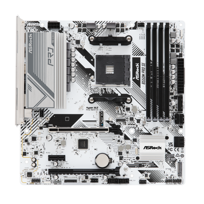 ASRock B550M Pro SE AM4 DDR4 SATA 6Gb/s 1 PCIe 4.0 x16 Micro ATX Motherboard