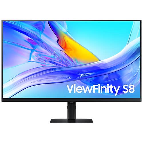 Samsung 32" ViewFinity Black S8 S80UD UHD Monitor (LS32D802UANXGO)