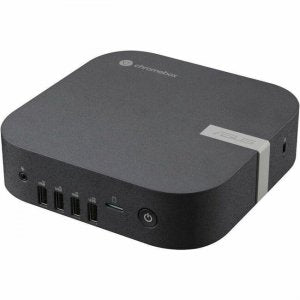 Asus Chromebox 5a CHROMEBOX5A-SC041UNENT Chromebox - Intel Celeron 7305 - 4 GB - 128 GB SSD - Mini PC - Eco Black - Intel Chip - ChromeOS - Intel DDR4 SDRAM - IEEE 802.11ax