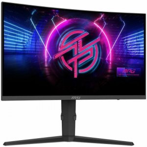 MSI MPG 275CQRXF 27" Class WQHD Curved Screen Gaming LCD Monitor - 16:9 - Black - 27" Viewable - Rapid Vertical Alignment (VA) - 2560 x 1440 - 1.07 Billion Colors - Adaptive Sync - 350 Nit - 500 µs - HDMI - DisplayPort - USB Hub