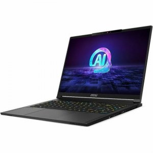 MSI Summit A16 AI+ A3HMTG-014US 16" Touchscreen 2 in 1 Notebook - QHD+ - AMD Ryzen AI 9 365 - 32 GB - 1 TB SSD - Ink Black - AMD Chip - 2560 x 1600 - Windows 11 Pro - AMD Radeon Graphics - True Color Technology - Front Camera/Webcam