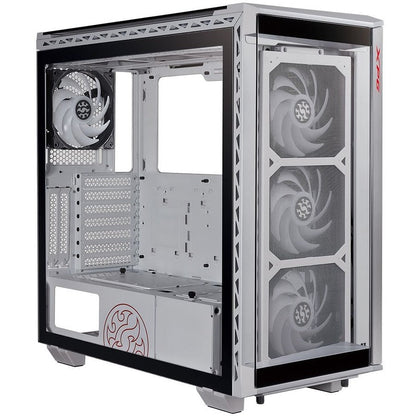 Xpg Battle Cruiser Mid-tower Pc Computer Case - White