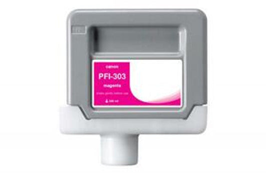 Clover Technologies WF Non-OEM New Magenta Wide Format Ink Cartridge For Canon PFI-303 (2960B001AA) WCPFI303M