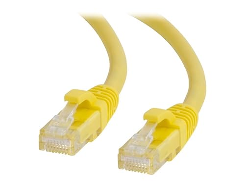 15ft Cat6 Yellow Snagless Patch Cable 15 Feet/ 4.57 Meters Yellow - Dealtargets.ca