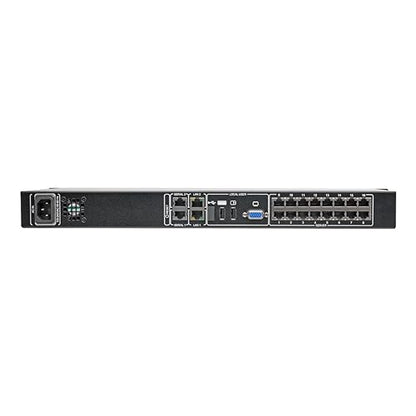 16 - Port 1U Rackmount CAT5 KVM 16 - Port 1 Local + 1 Remote User - Dealtargets.ca