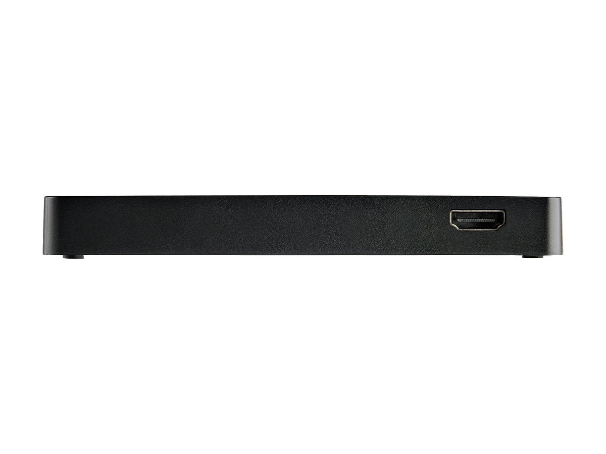 StarTech.com SV211HDUC 2 Port USB C KVM Switch - 4K 60Hz HDMI - Compact Dual Port UHD USB Type C Desktop Mini KVM Switch with USB C Cables - Bus Powered - MacBook iPad Pro ThinkPad IdeaPad EliteBook