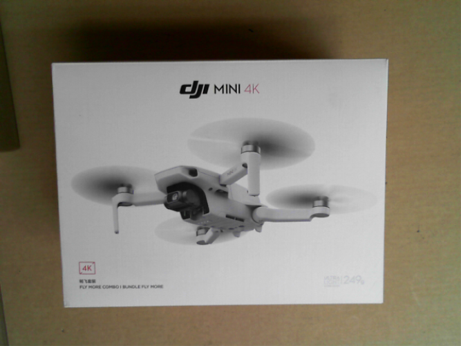 OPEN BOX - DJI Mini 4K Fly More Combo, Drone with 4K UHD Camera for Adults, Under 249 g, 3-Axis Gimbal Stabilization, 10km Video Transmission, Auto Return, 3 Batteries for 93-Min Max Flight Time, QuickShots DJI Mini 4K Fly More Combo (93-min)