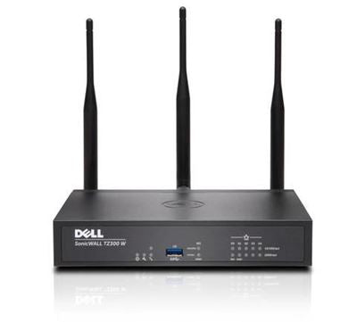 SonicWall TZ300 Network Security/Firewall Appliance - 5 Port - 10/100/1000Base-T - Gigabit Ethernet - Wireless LAN IEEE 802.11ac - DES, 3DES, MD5, SHA-1, AES (128-bit), AES (192-bit), AES (256-bit) - 5 x RJ-45 - Desktop - TAA Compliant