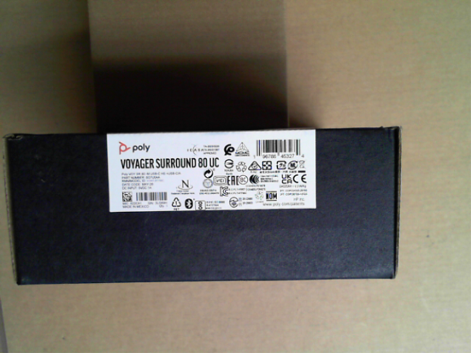 OPEN BOX - Poly Voyager Surround 80 UC Microsoft Teams Certified USB-C HEA