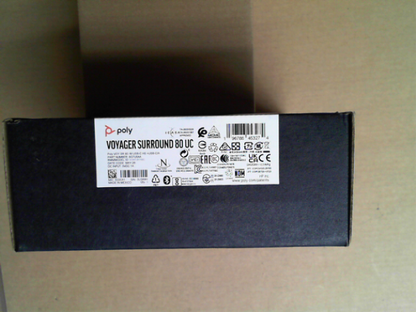 OPEN BOX - Poly Voyager Surround 80 UC Microsoft Teams Certified USB-C HEA
