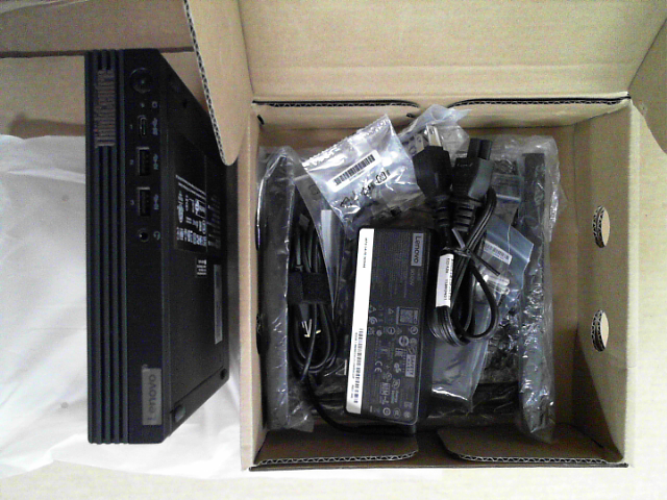 OPEN BOX - Lenovo 12XH0008US Thinksmart Tiny Kit Intel Core Syst I3-13100t W11 Iot Gac 64