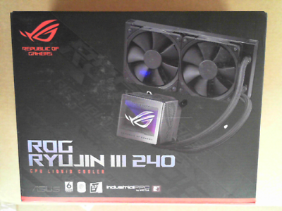OPEN BOX - ASUS Republic of Gamers RYUJIN III 240 AIO Liquid CPU Cooler