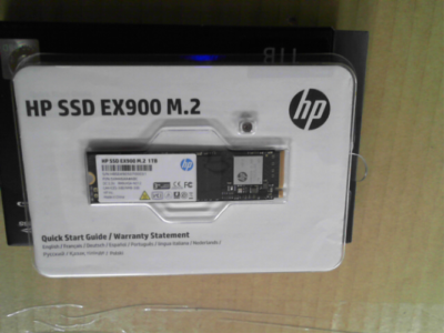 OPEN BOX - HP EX900 M.2 2280 1TB PCI-Express 3.0 x4 3D TLC Internal Solid State Drive (SSD) 5XM46AA#ABC