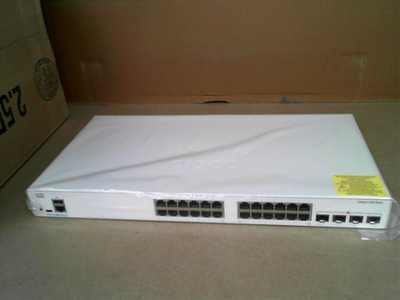 OPEN BOX - Cisco Catalyst 1200-24T-4X Smart Switch, 24 Port GE, 4x10GE SFP+, Limited Lifetime Protection (C1200-24T-4X)