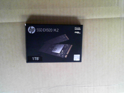 OPEN BOX - HP EX920 M.2 1TB PCIe 3.1 X4 Nvme 3D TLC NAND Internal Solid State Drive (SSD) Max 3200 Mbps 2Yy47Aa#ABC