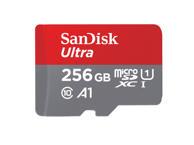 SanDisk Ultra microSDXC 256GB with Adapter - SDSQUAC-256G-CN6MA