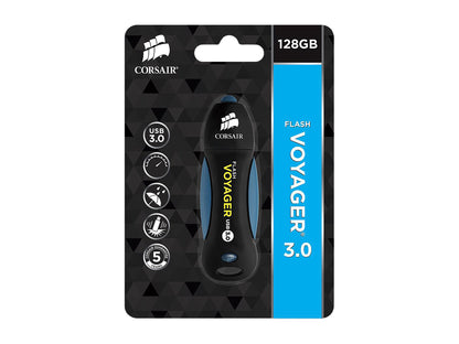 Corsair 128GB Voyager USB 3.0 Flash Drive, Speed Up to 190MB/s (CMFVY3A-128GB)