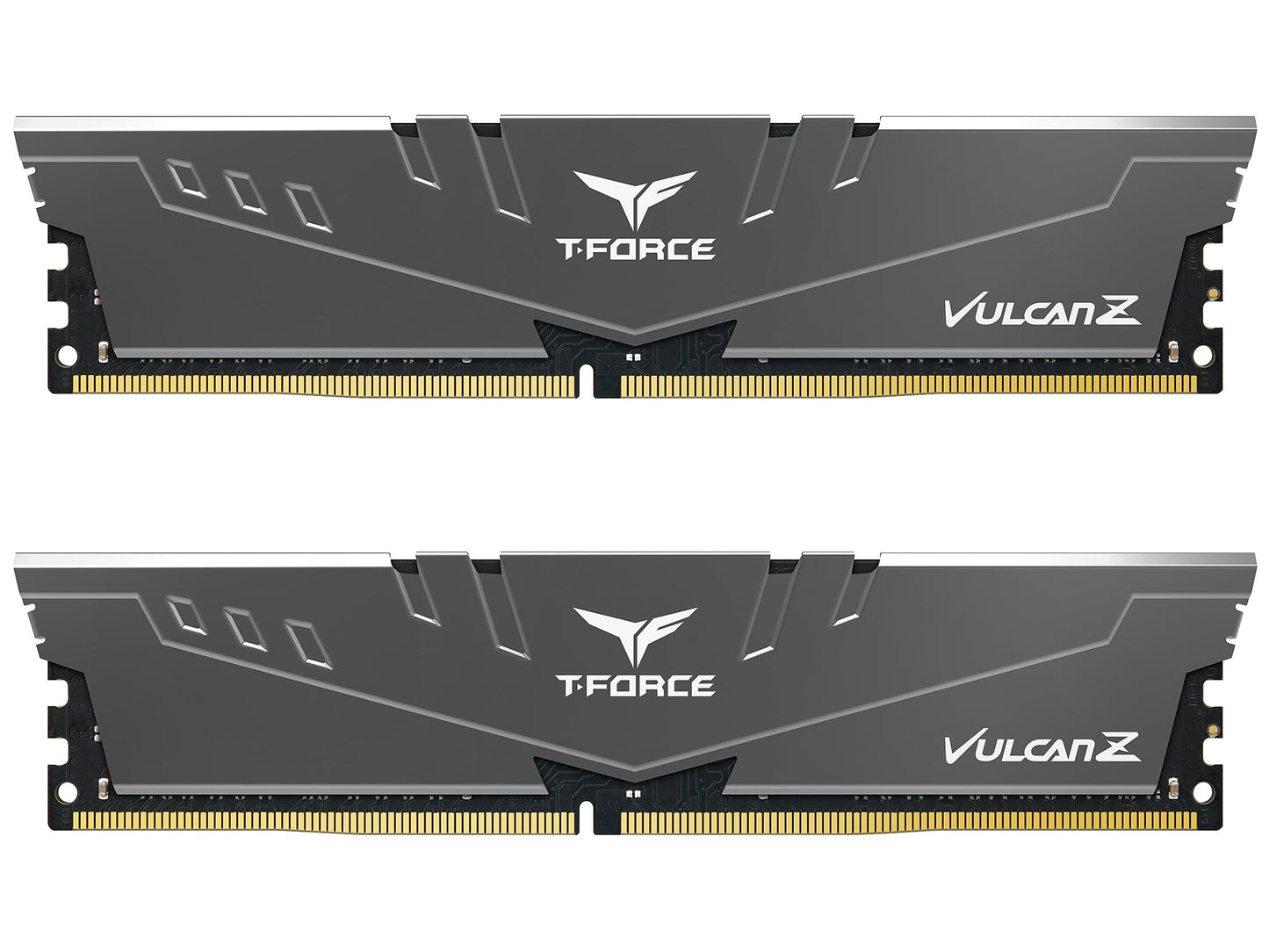 Team T-FORCE VULCAN Z 64GB (2 x 32GB) DDR4 3200 (PC4 25600) Intel XMP 2.0 Desktop Memory Model TLZGD464G3200HC16FDC01