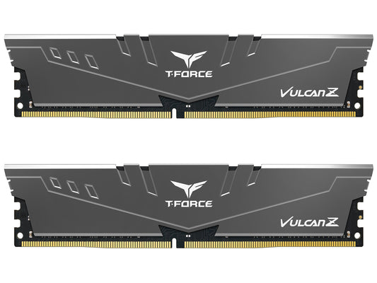 Team T-FORCE VULCAN Z 64GB (2 x 32GB) DDR4 3200 (PC4 25600) Intel XMP 2.0 Desktop Memory Model TLZGD464G3200HC16FDC01