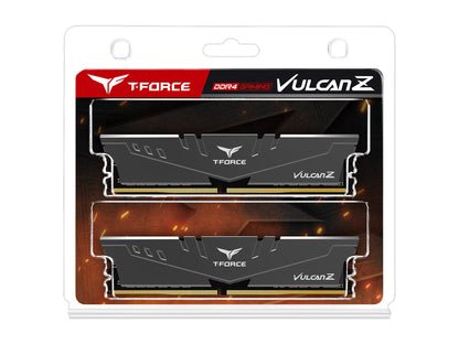 Team T-FORCE VULCAN Z 64GB (2 x 32GB) DDR4 3200 (PC4 25600) Intel XMP 2.0 Desktop Memory Model TLZGD464G3200HC16FDC01