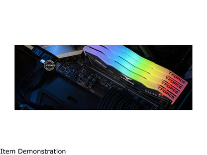 Team Delta RGB 64GB (2 x 32GB) 288-Pin PC RAM DDR5 6400 (PC5 51200) Memory Model FF3D564G6400HC34EDC01