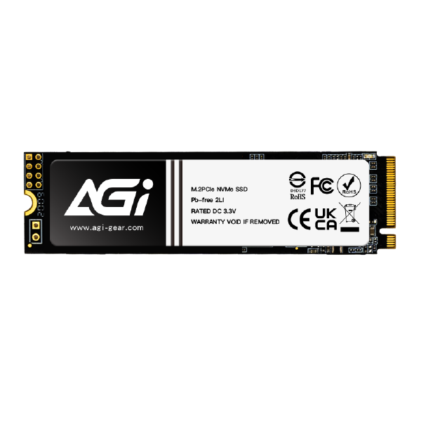 AGI M.2 2280 2TB PCI-Express 4.0 x4 3D NAND Internal Solid State Drive (SSD) AGI2T0G43AI818-BK