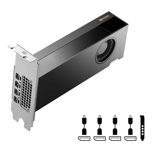 PNY NVIDIA RTX 2000 Ada Graphic Card - 16 GB GDDR6 - 7680 x 4320 - 128 bit Bus Width - PCI Express 4.0 x8 - 4 x Mini DisplayPort - Mini DisplayPort