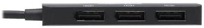 Tripp Lite USB-C Three-Monitor DisplayPort Adapter, Windows &amp; MacBook Pro, 8K @ 30Hz 4:4:4 Single Output, 4K @ 60Hz 4:4:4 Single/30Hz Dual, HDCP 2.2, HDR, 1.4 Alt Mode, 3-Year Warranty (U444-3DP-MST)