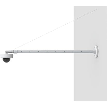 Axis 01189-001 1.8 m T91B53 Telescopic Ceiling Mount Bracket for Surveillance Camera - Off White