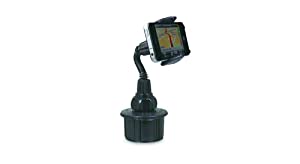 Macally Adjustable Automobile Cup Holder Mount - Horizontal, Vertical