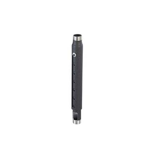 Chief Cms-0810 Speed-connect Adjustable Extension Column - Aluminum - 500 Lb - Black