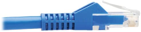 Tripp Lite M12 X-Code Right-Angle to RJ45 Cat6 Ethernet Cable (M/M), 1 Gbps, UTP, UL CMR-LP Certified for 60W PoE, Heavy-Duty IP68 Rating, 32.8 Feet / 10 Meters, (NM12-604-10M-BL) Right-Angle M12 to RJ45 32.8 ft / 10M