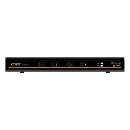 Vertiv Cybex SC800 Secure KVM | Single Head | 4 Port Universal and DPP | USB-C | NIAP Version 4.0 Certified (SC845DPHC-400)