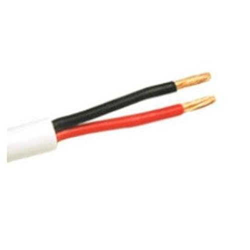 C2G 500ft 16/2 CL2 In-Wall Speaker Wire - 500ft - White