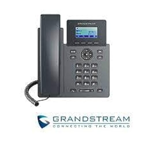 Grandstream GRP2601P IP Phone - Corded - Corded - Wall Mountable, Desktop - 2 x Total Line - VoIP - 2 x Network (RJ-45) - PoE Ports