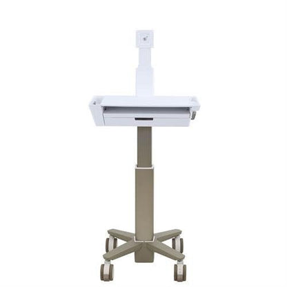 Ergotron CareFit Medical Cart, 46.9 x 18 x 16.7, Grey, White